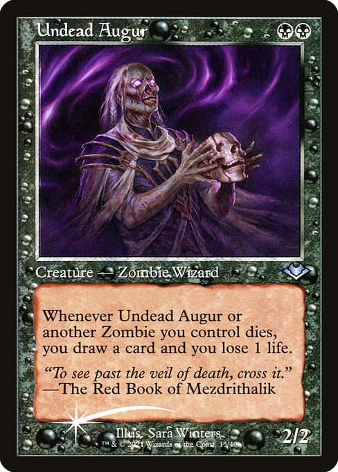 Undead Augur (Foil Retro Frame)